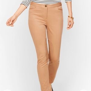 Talbots Dalton Pants with Faux Suede Patches